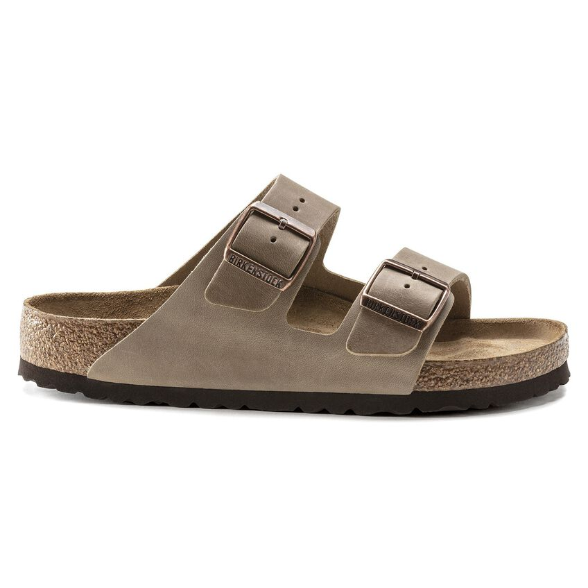 Arizona SFB Oiled Leather sandal with soft footbed and adjustable metal buckles.