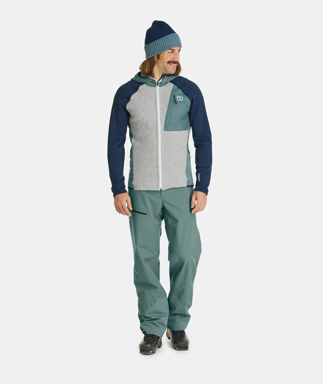 Fleece Gp Classic Knit Hoody M