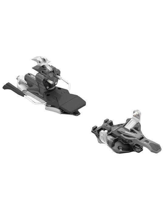 Raider 11 Evo ski bindings in black and silver.