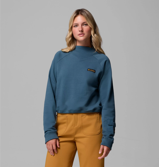 High Cascades™ Crop French Terry LS