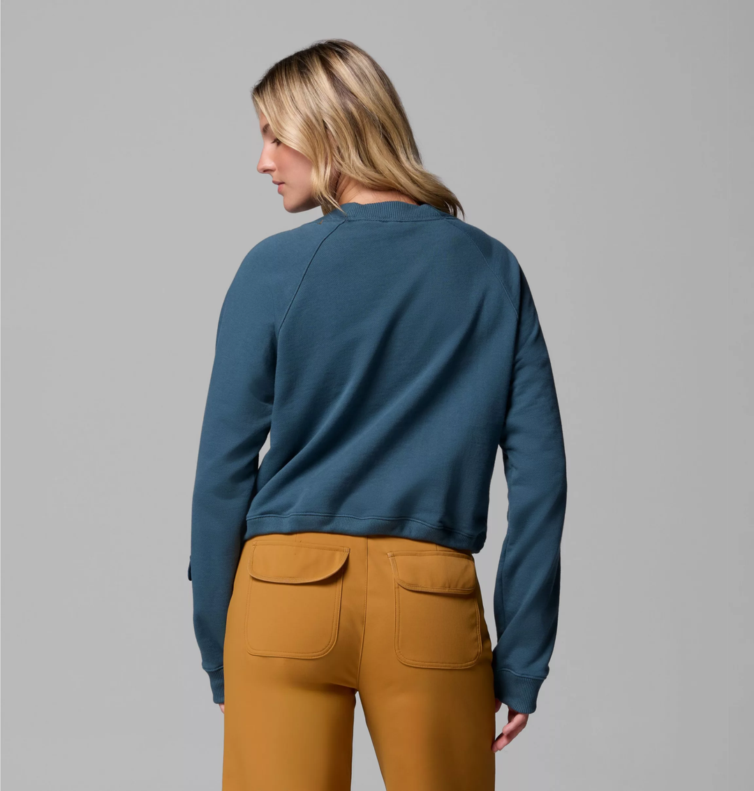 High Cascades™ Crop French Terry LS