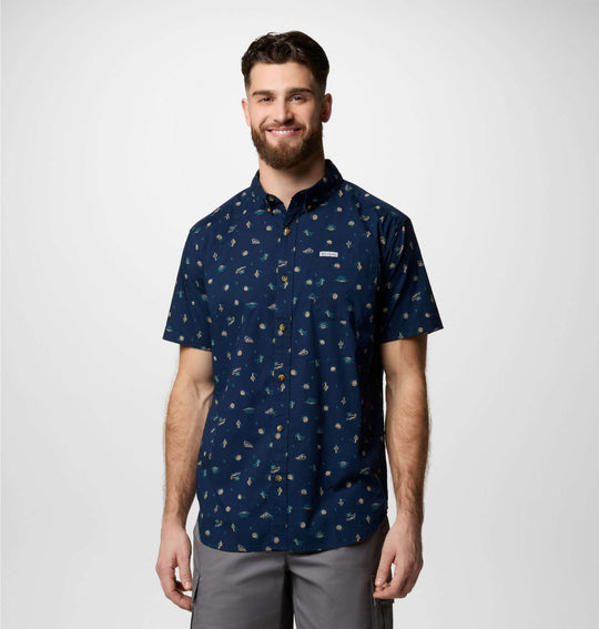 Men's Rapid Rivers™ Printed Short Sleeve Shirt