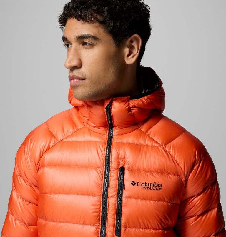 Men's Arctic Crest™ Down Hooded Jacket