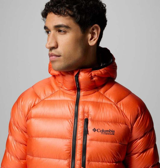 Men's Arctic Crest™ Down Hooded Jacket