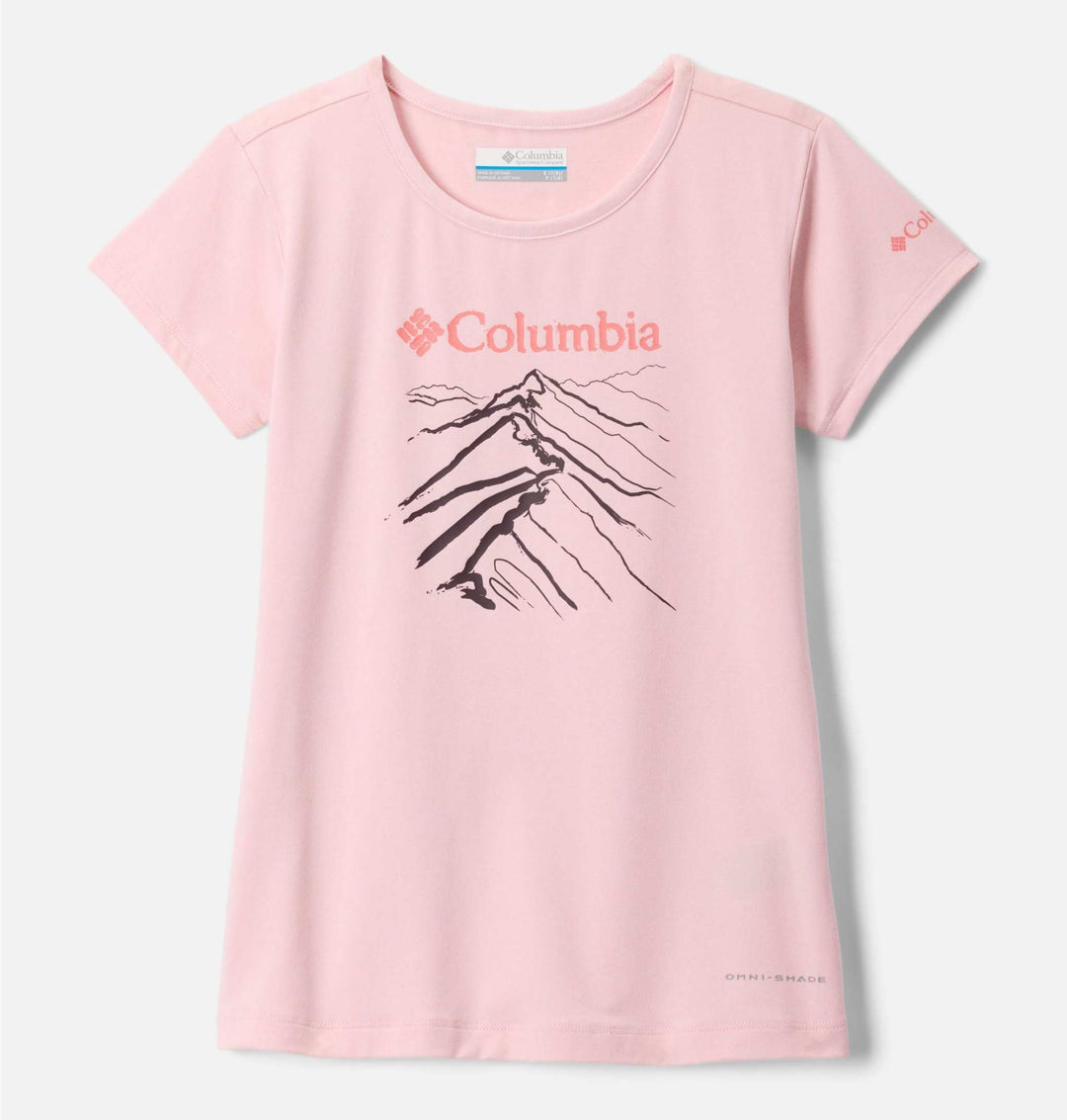 Youth Girls Tech Trail™ Short Sleeve Graphic Shirt