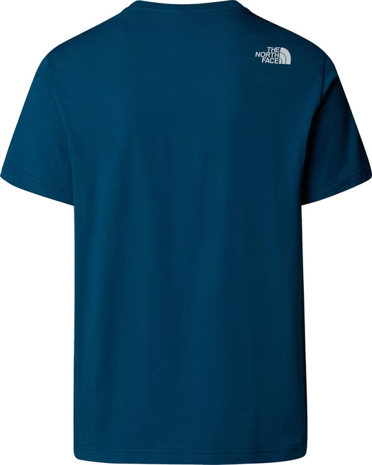 M SS Mountain Line Tee