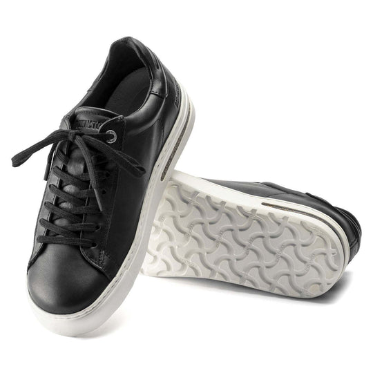 Bend Low, Natural Leather - Black - Bshopzone - Black leather sneaker