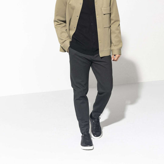Bend Low, Natural Leather - Black - Bshopzone - Black leather sneaker