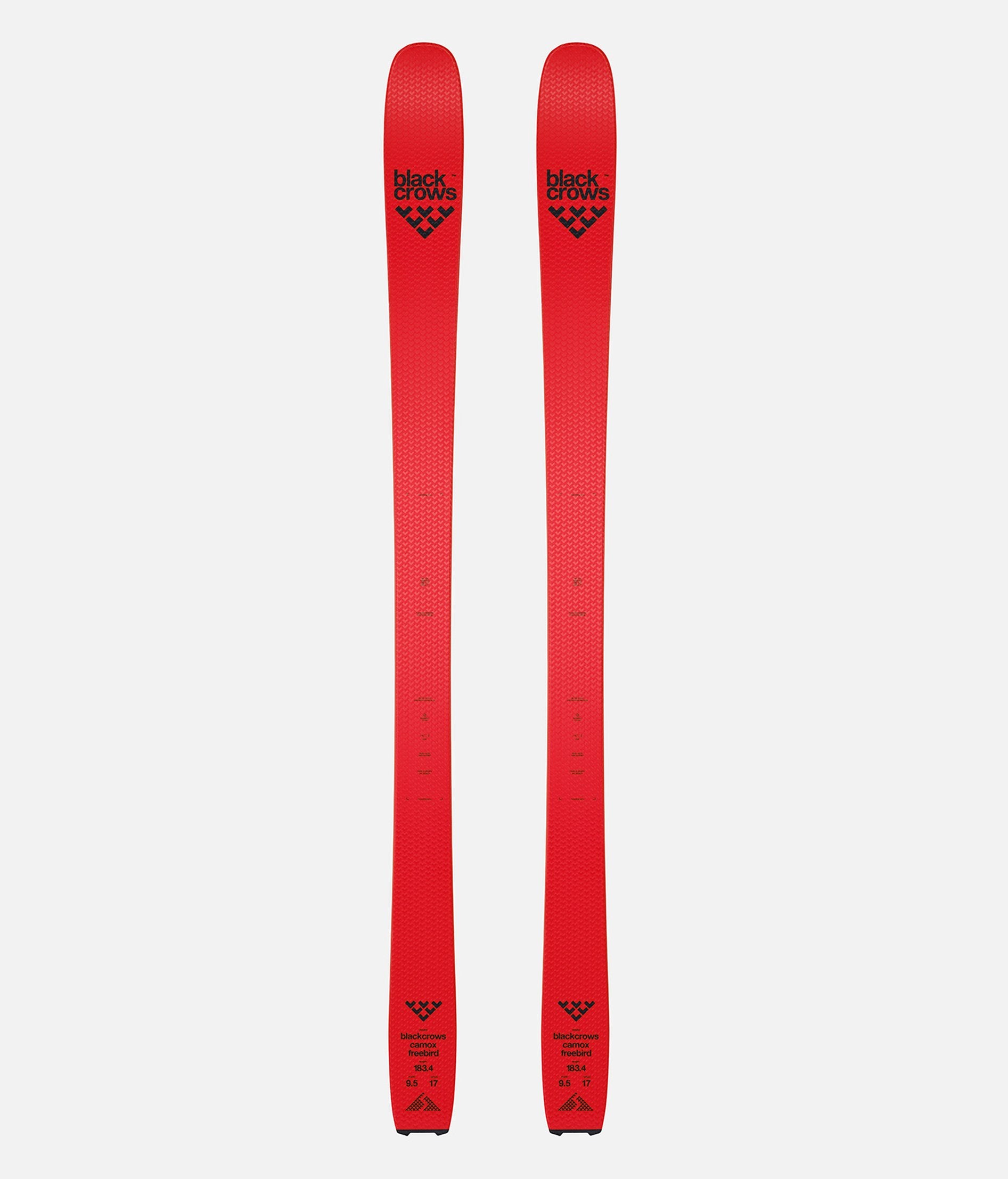 Camox Freebird Skis - Red - Blogside