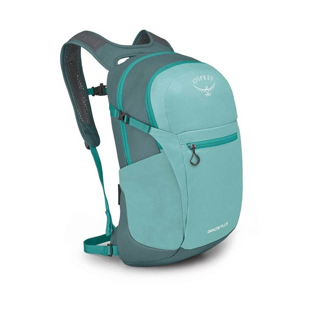 Versatile Daylite Plus backpack with laptop sleeve, side pockets, and sustainable materials.