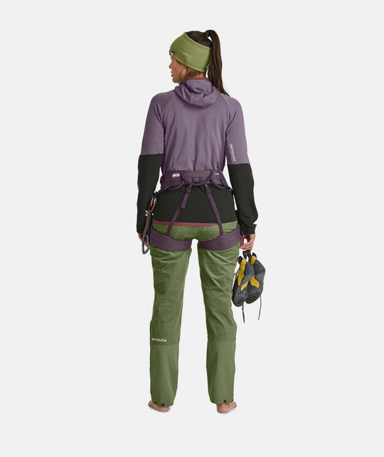 Fleece Rib Hoody W - Aquatic Ice - Blogside