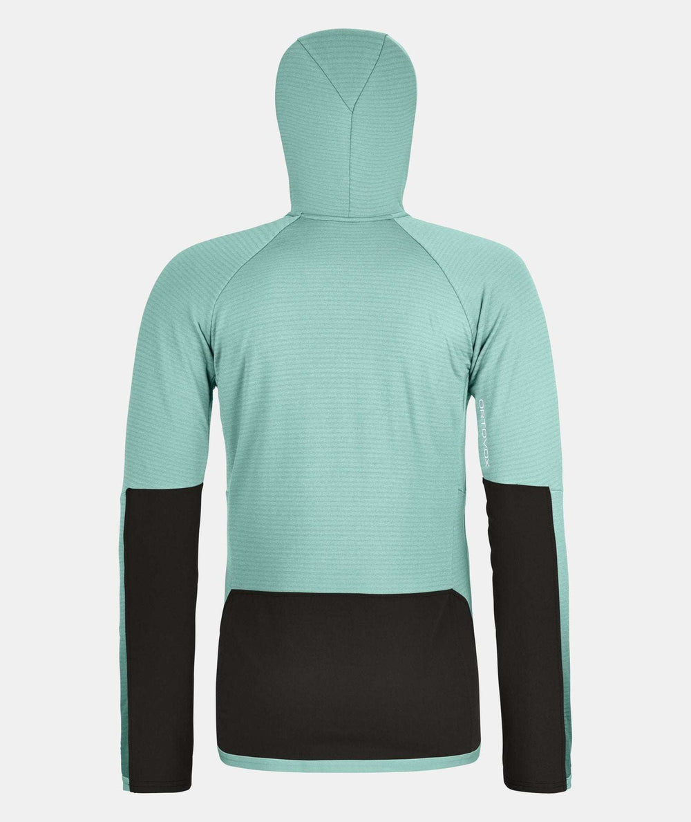 Fleece Rib Hoody W - Aquatic Ice - Blogside