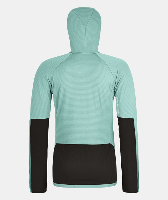 Fleece Rib Hoody W - Aquatic Ice - Blogside
