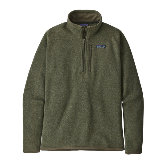M's Better Sweater 1/4 Zip - Industrial Green - Blogside