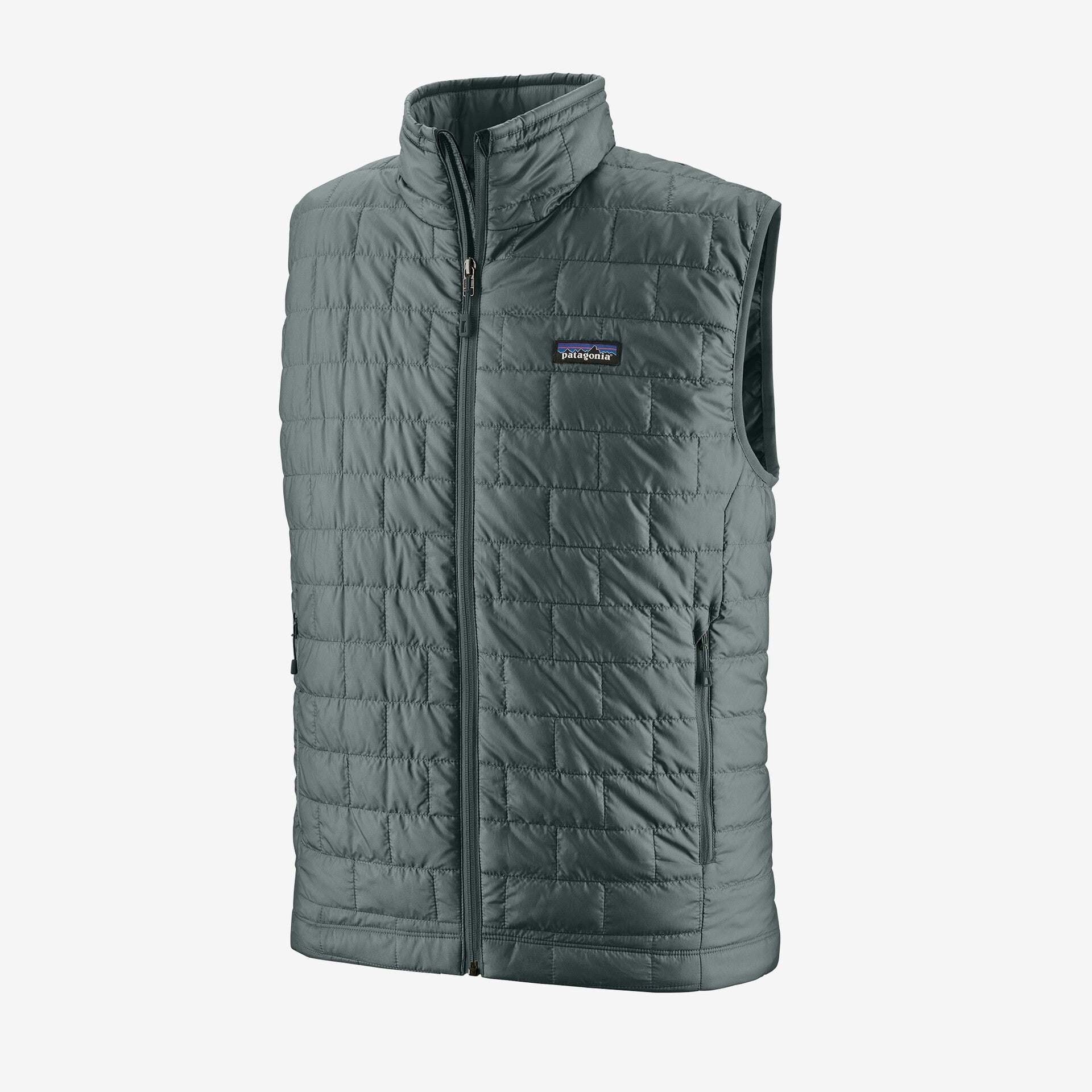 Eco-friendly Nano Puff Vest with recycled polyester, lightweight insulation, and Fair Trade Certified production.