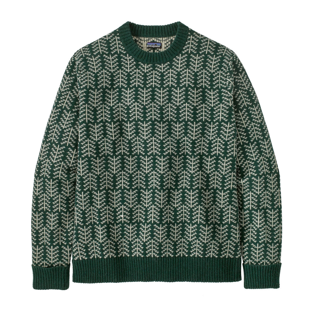 M's Recycled Wool Sweater - Pine Knit: Northern Green - Blogside