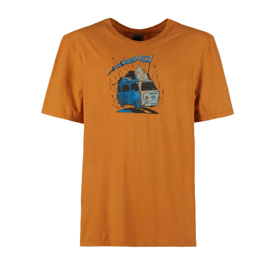 Furgo t-shirt in organic cotton jersey with front print, Italy-made.