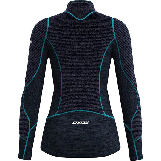 Crazy Pull Exit Extrafleece Lake-Blue – vista posteriore