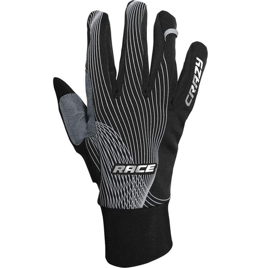 Crazy Gloves Sci Alp Race Black – vista frontale