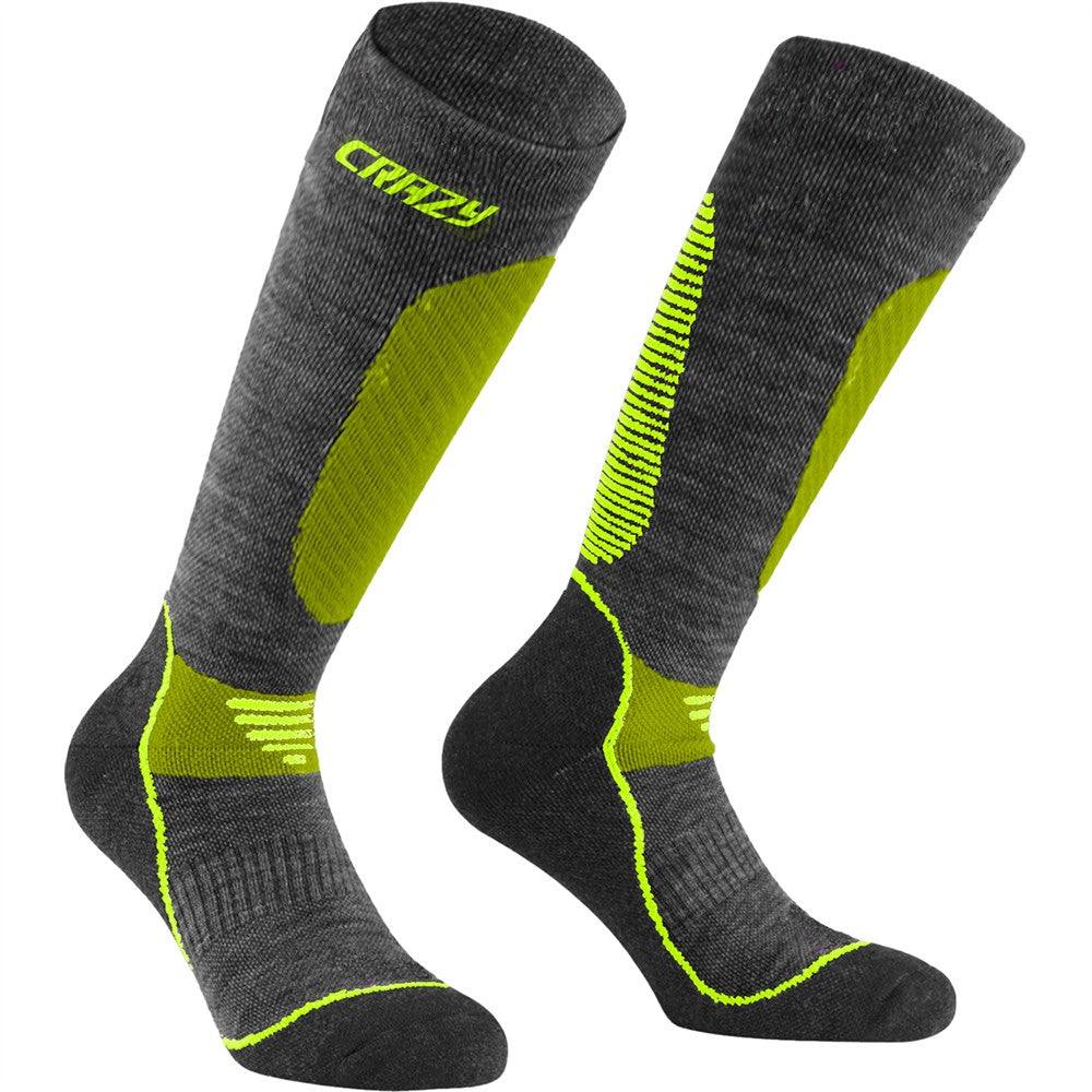 Crazy Wool Socks Forest – vista frontale
