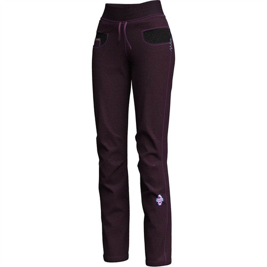 Crazy Pant Aria Burgundy – vista laterale