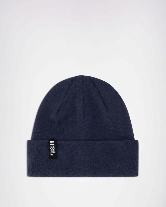 Mons Royale McCloud Merino Beanie - Midnight – vista prodotto