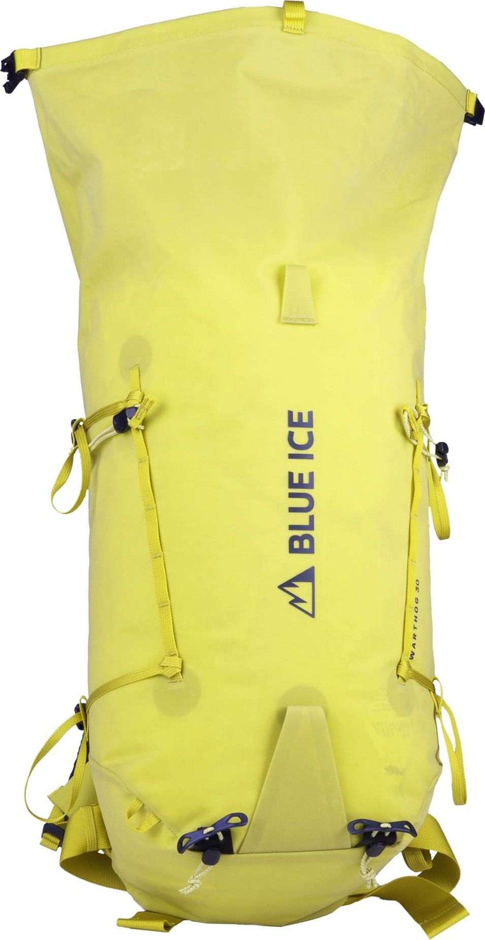 Zaino tecnico Blue Ice Warthog 30L resistente e leggero per alpinismo con porta sci e piccozze