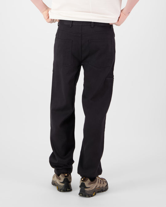 Mons Royale Merino Hemp Day Pant Black 100838-1171-001 - on-model back