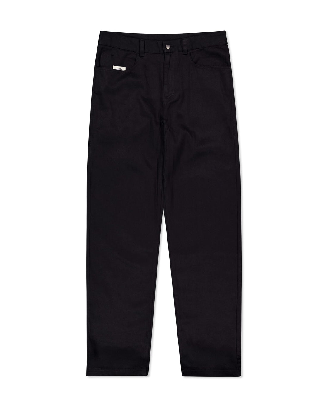 Mons Royale Merino Hemp Day Pant Black 100838-1171-001 - flat front uncuffed