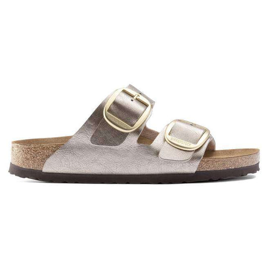 Sandali Birkenstock Arizona Big Buckle in Birko-Flor con fibbie grandi e plantare anatomico
