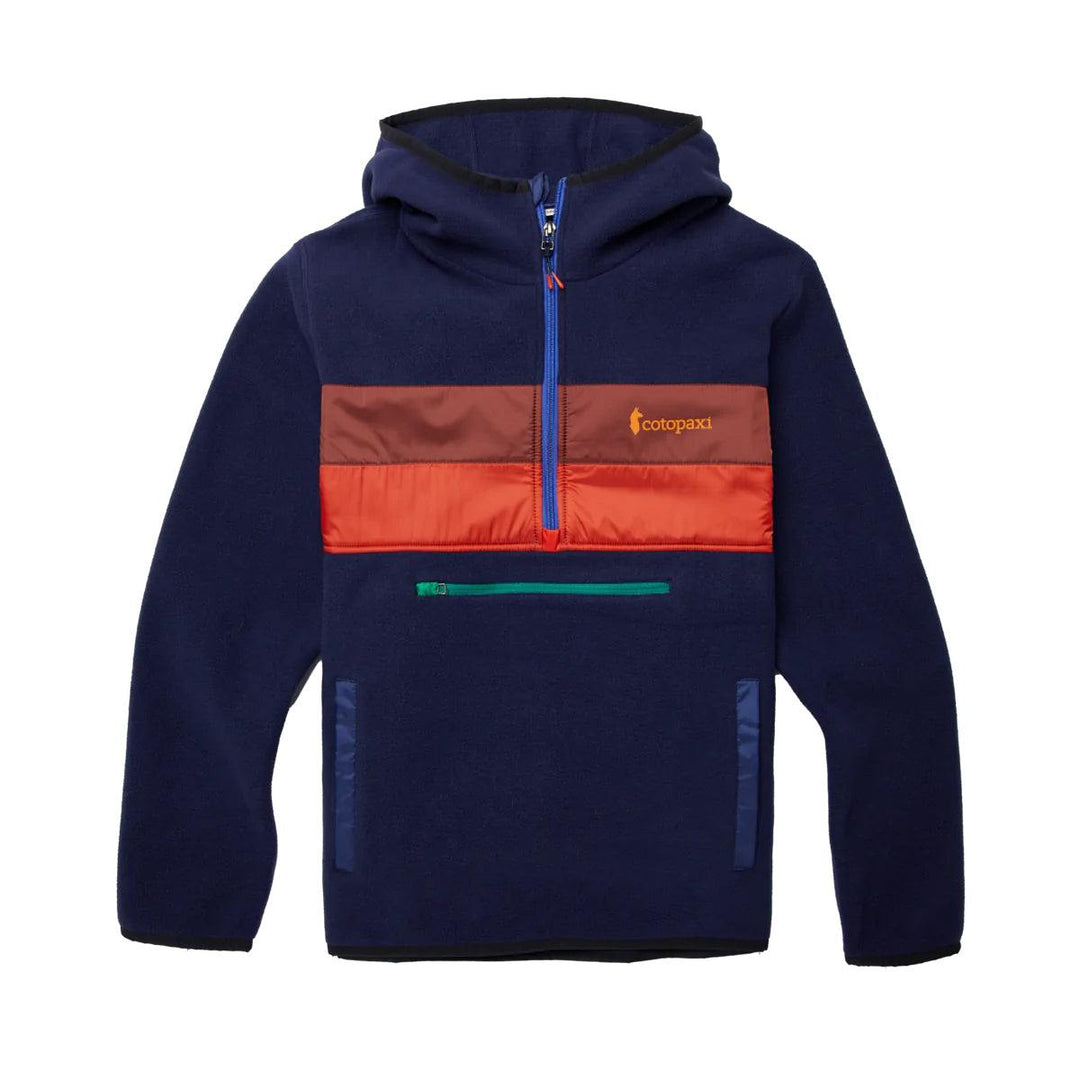 Teca Fleece Hooded Half-Zip Jacket M