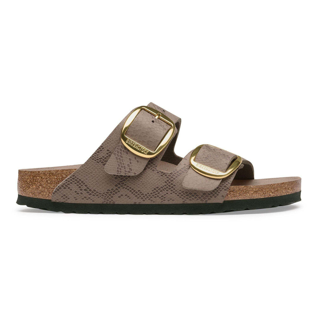 Birkenstock Arizona Big Buckle Synthetics Python Gray Taupe, 1032891: vista laterale