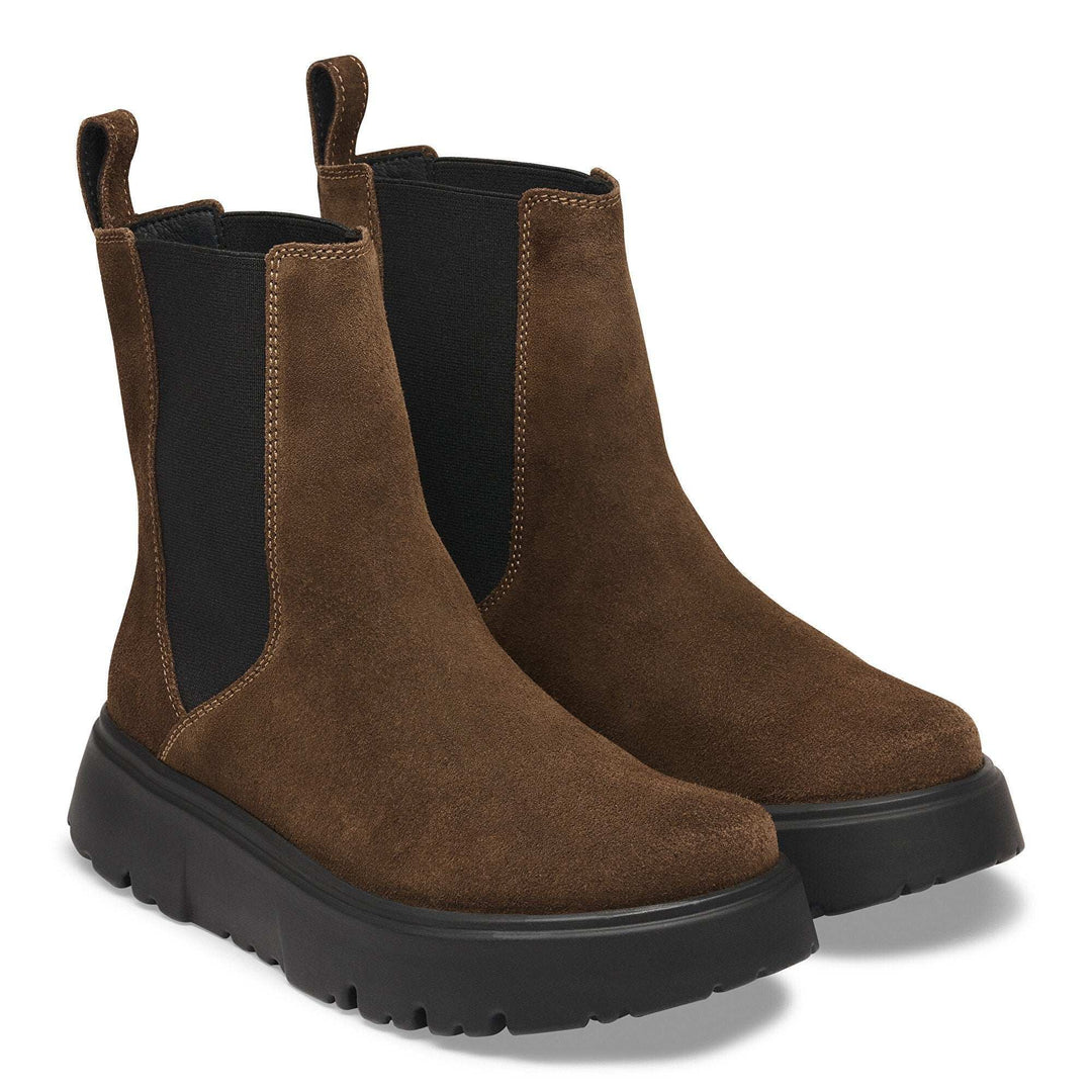 Birkenstock Theda Chelsea Suede Leather Carafe – vista 6