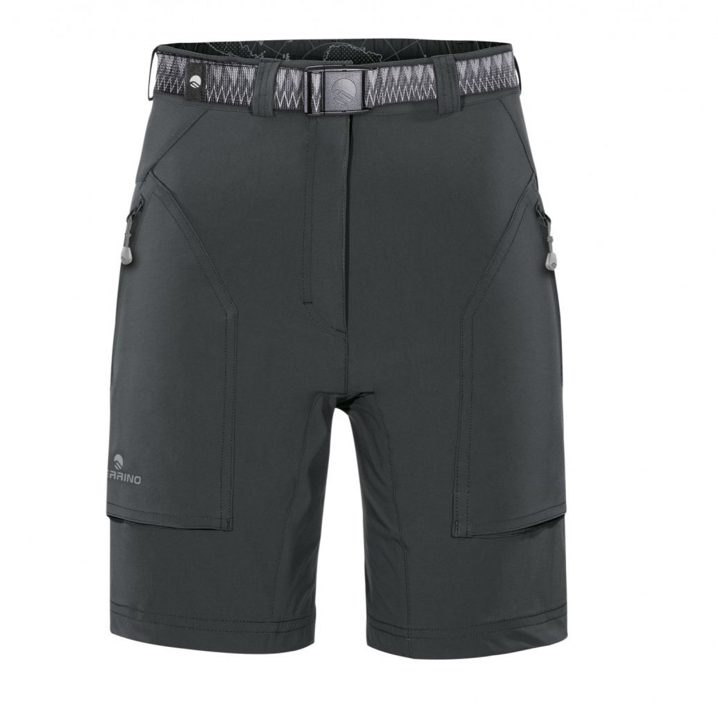 Hervey Short Woman trekking bermuda shorts with elastic waist and zip pockets