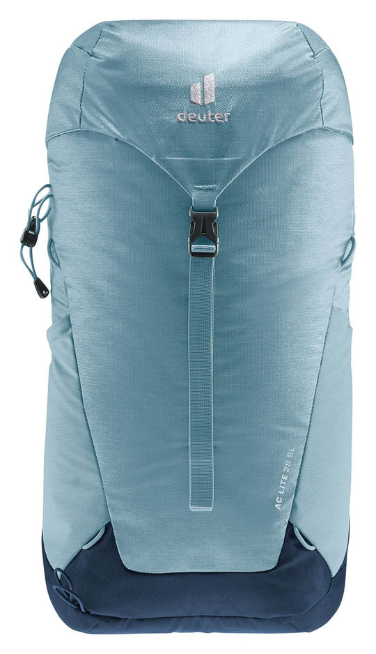 Lightweight AC Lite 28 SL hiking backpack with Aircomfort ventilation, blue.