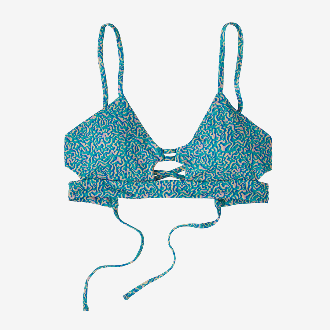 Bikini top con apertura frontale e allacciatura regolabile, "W's Focal Point Top".