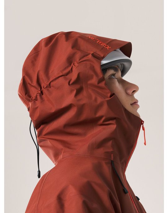 Beta SL Jacket M, lightweight waterproof and breathable mountain jacket, side view with helmet-compatible StormHood.