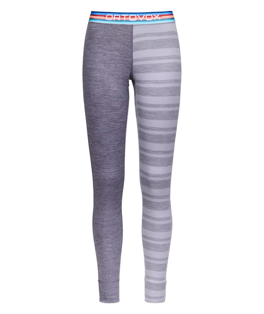 Wool Long Pants for women, featuring versatile and comfortable merino wool in a two-tone design, ideal for winter adventures.