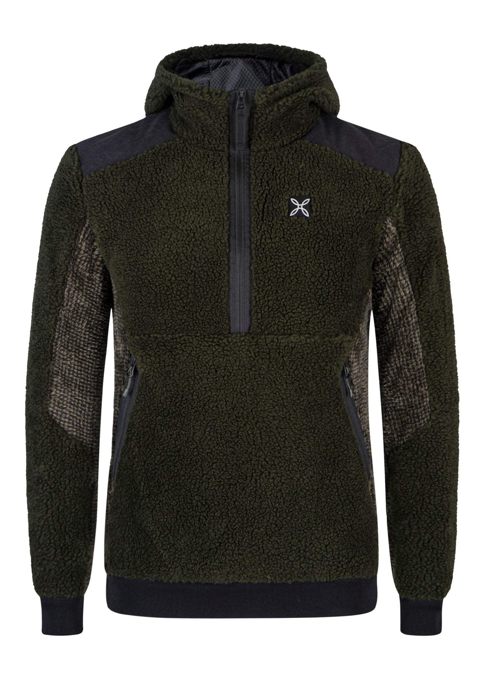 Long snowboard jacket made of softshell membrane 5000 men's - black