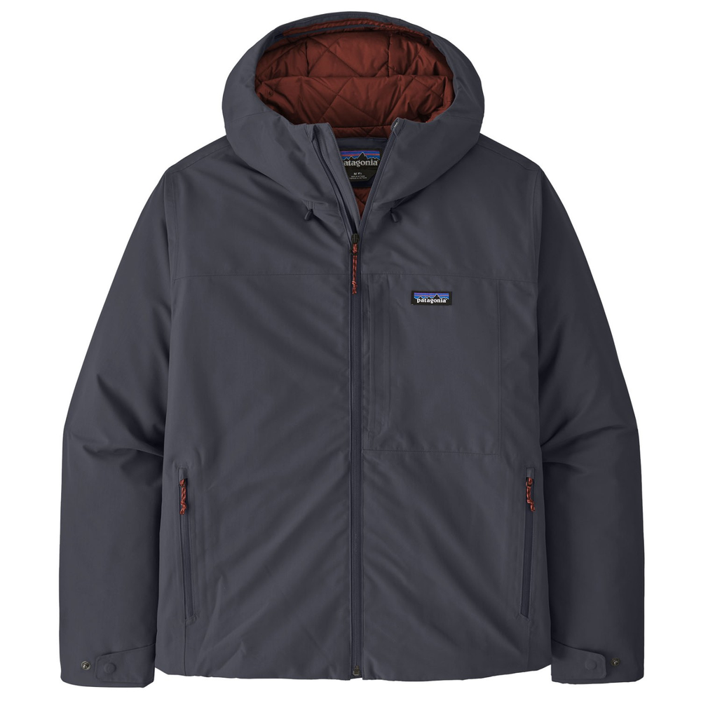 Men's Windshadow Jacket, waterproof recycled polyester, adjustable hood, and cuffs, ideal for cold and rainy weather.