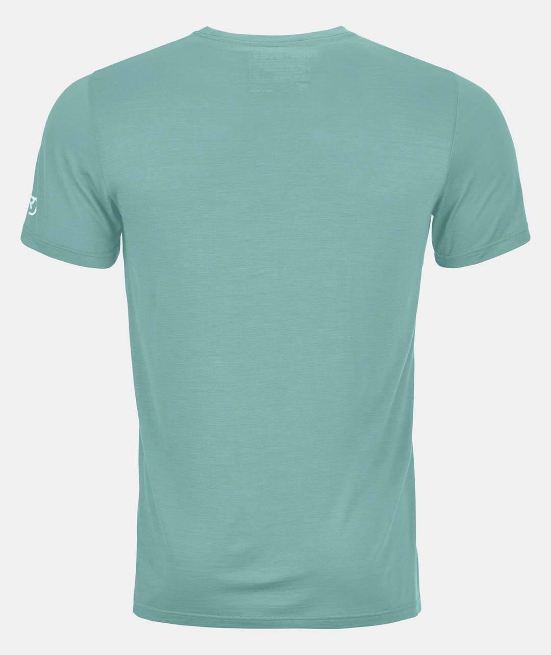 Men's 120 Cool Tec Mtn Duo TS M mint green t-shirt, Merino and Tencel blend, ideal for summer mountain sports.