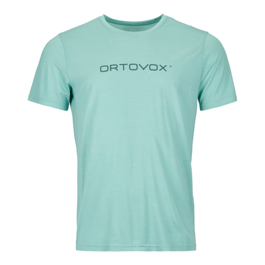 150 Cool Brand men's T-shirt in Merino wool and TENCEL™ Lyocell, mint green.