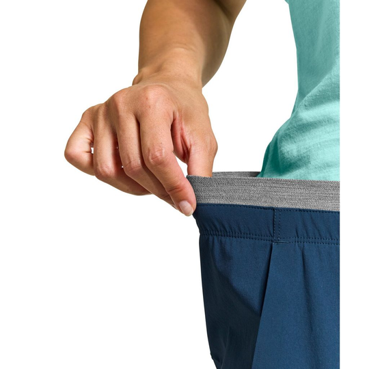 Women's Piz Selva Pants with elastic waistband and lightweight design for maximum mobility.