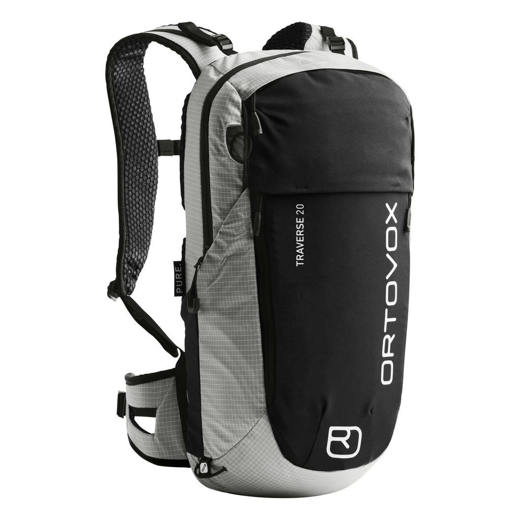 Versatile hiking backpack Traverse Pure 20 with ergonomic straps and eco-friendly materials.