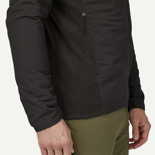 Nano-Air Light Hybrid Jacket with breathable fabric and flexible design.