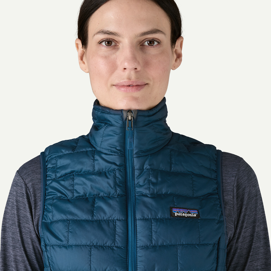 W's Nano Puff Vest in recycled polyester with PrimaLoft® Gold Insulation Eco.