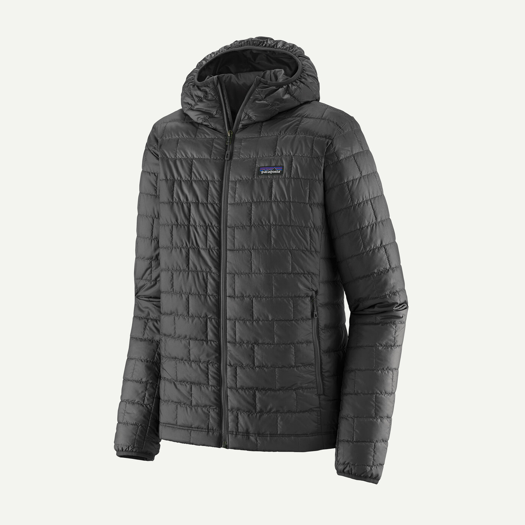 Eco-friendly Nano Puff Hoody with PrimaLoft® insulation, windproof, water-repellent, and Fair Trade Certified™.