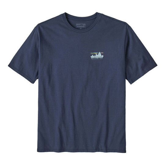 M's '73 Skyline Organic T-Shirt with vintage graphic design, made from organic cotton, eco-friendly production, Fair Trade Certified.