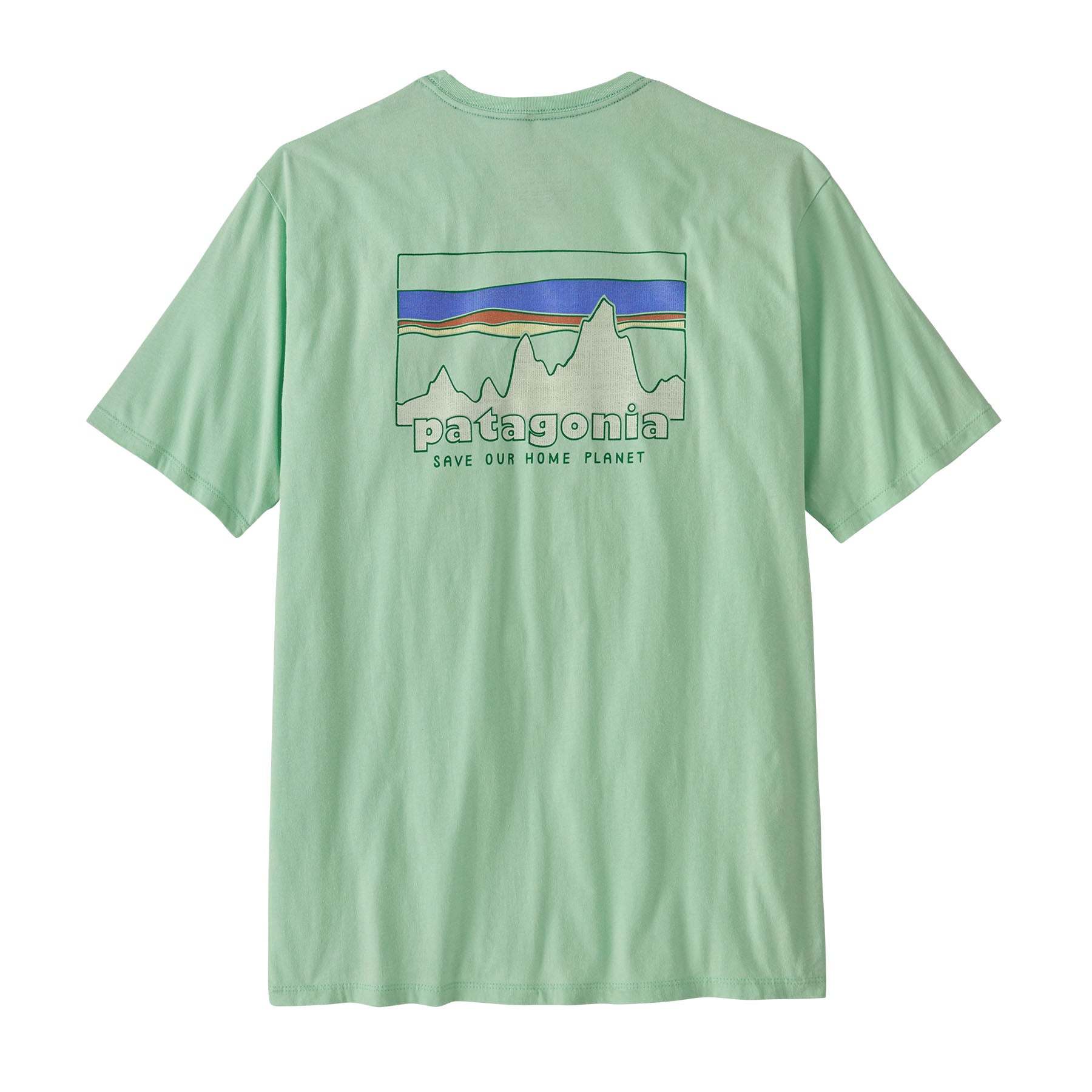 M's '73 Skyline Organic T-Shirt with vintage graphic and sustainable cotton.