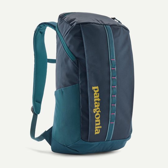Black Hole Pack 25L backpack with recycled polyester and water-repellent TPU.